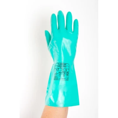 Image of Aurelia Chem Max Nitrile Chemical Gauntlet Size 10
