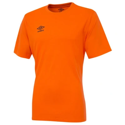 Image of Umbro Mens Club Short Sleeved Jersey (Shocking Orange) Size Large