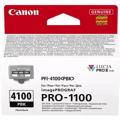 Image of Canon PFI 4100 Photo Black Ink 6777C001