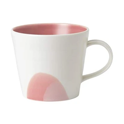 Image of Royal Doulton Signature 1815 Set of 2 Mugs Coral 400ml