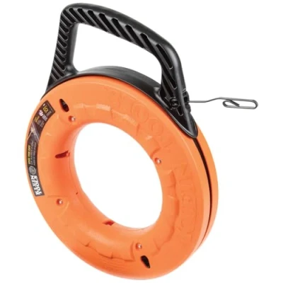Image of KLEIN TOOLS 50169 56002 Fish Tape, Orange, 19 m/457 mm