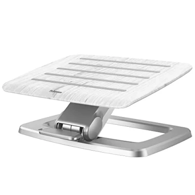 Image of Fellowes 8055801 Footrest Hana White
