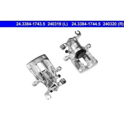Image of M620767, M620769, M884464, MR475562, MR955246 Brake caliper ATE 24.3384 1744.5 without holder VOLVO: S40 I, V40 Estate, MITSUBISHI: Space Star