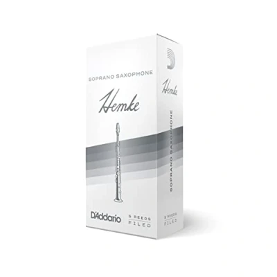 Image of Rico RHKP5SSX300 Hemke 3.0 Strength Reeds for Soprano Sax (Pack of 5)