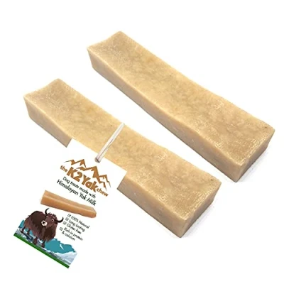 Image of the K2 Yak chew Dog Treats 100% Natural and Long Lasting (Large x 2 (two))