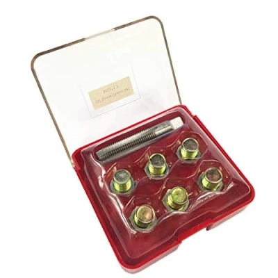 Image of BestsQ M13 x 1.25MM Oil Drain Plug Tap Thread Repair Kit Pan Screws Rethread Tool