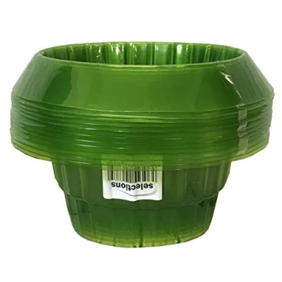 Image of Plastic Slug &amp; Snail Plant Protection Collars (Pack of 12) for Plants and Flowers