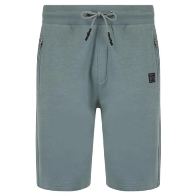 Image of Tokyo Laundry Men&#039;s Invective Brushback Fleece Jogger Shorts with Zip Pockets Cool Grey