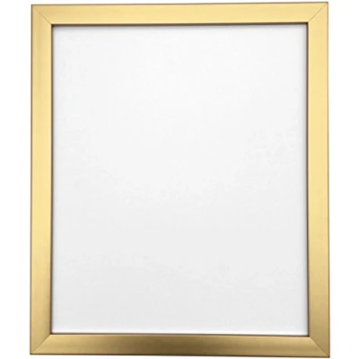 Image of FRAMES BY POST 0.75 Inch Gold Picture Photo Frame 20 x 16 Plastic Glass