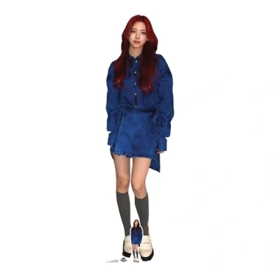 Image of CS1148 Yuna Shin Yu na Height 171cm Lifesize Cardboard Cut Out With Mini