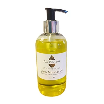 Image of Detox Massage Oil 250ml with Grapefruit Lemon &amp; Juniperberry
