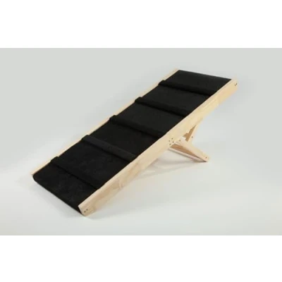 Image of The Ramp People Dog Folding &amp; Adjustable Pet and for Beds, Sofas Steps (Large)