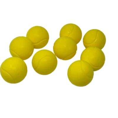 Image of E Deals 70mm soft Foam tennis balls Assorted Colours (#2 9 Yellow, 7cm Ball)