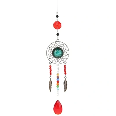 Image of Crystal Zodiac Star Sign Suncatcher (Aries)