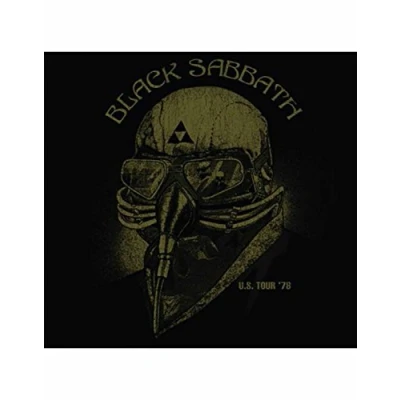 Image of Black Sabbath Coaster US Tour 78 Official 9.5cm x Cork Single Drink One Size