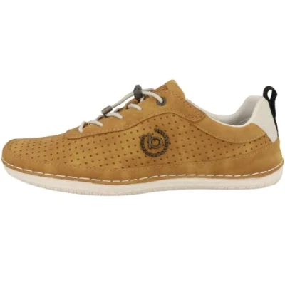 Image of bugatti Men&#039;s Sporty Sneaker with Soft fit Function, Elastic Laces, Yellow, 6.5 UK