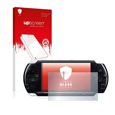 Image of upscreen Screen Protector Film compatible with Sony PSP 3004 9H Glass Protection, Extreme Scratch Resistant