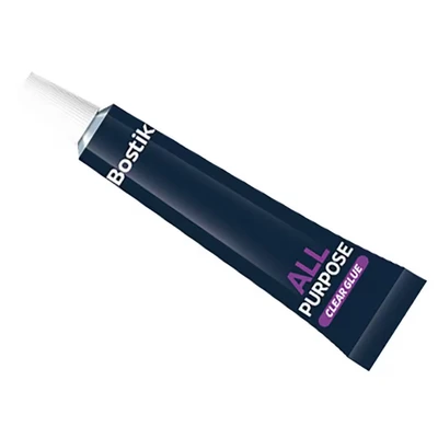Image of Bostik All Purpose Adhesive, Clear Glue for Minor Household Repairs, 20ml