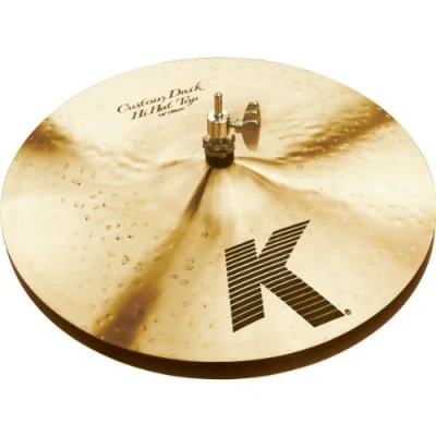 Image of Zildjian K Custom Series 14 Inch Dark Hi Hat Cymbals Pair
