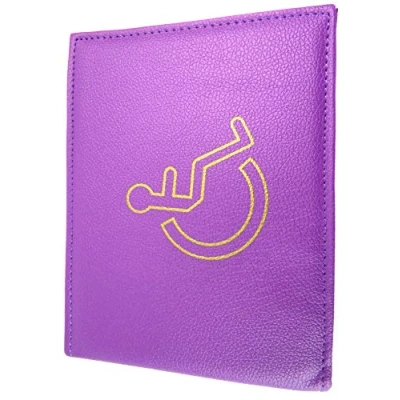 Image of Disabled Badge Holder (Purple)