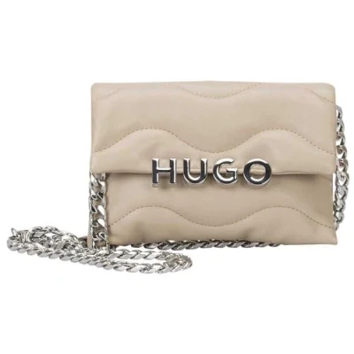 Image of HUGO Women&#039;s Lizzie Clutch, Beige, One Size
