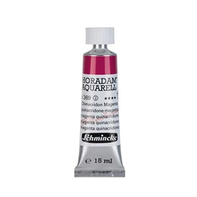 Image of Schmincke HORADAM® AQUARELL finest artists&#039; watercolour paints, 369 Chinacridon Magenta, 14 006, 15 ml tube