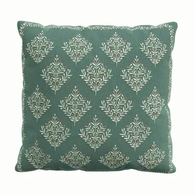 Image of Sanderson for National Trust Catherinae Cushion 45X45cm Fuschia