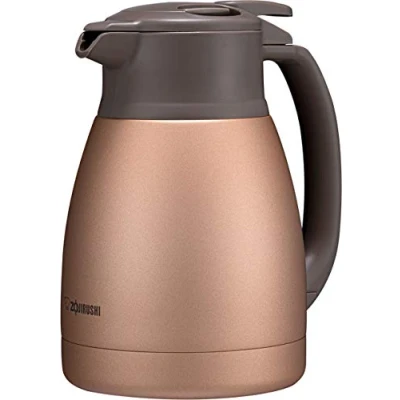 Image of Zojirushi SH HC10NU Stainless Steel Vacuum Carafe, 1 Liter, Matte Copper