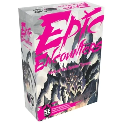 Image of Epic Encounters: Web of the Spider Tyrant RPG Fantasy Roleplaying Tabletop Game, HUGE Boss Miniature, Double Sided Game Mat &amp; Master Adventure Book with Monster Stats, 5E Compatible