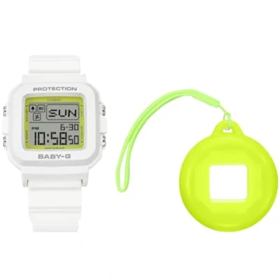 Image of G SHOCK Babyg BGD10K Unisex Digital watch, Size: One Size, White