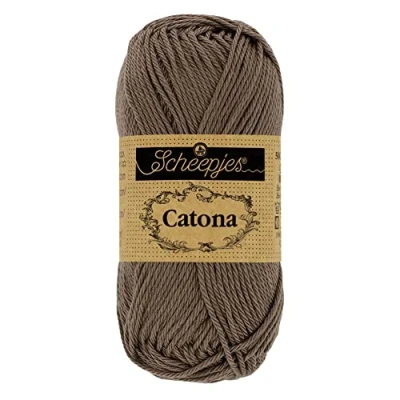Image of Scheepjes Catona 507 Chocolate Yarn 1x10g