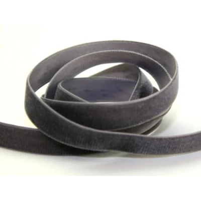 Image of Berisfords Velvet Ribbon Mini roll 9924 Dolphin 9mm per 5 metre