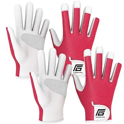 Image of Guarded Fists Gardening Gloves For Women, Thorn Proof Garden Gloves, Leather Men, Heavy Duty Ladies Digging Planting in &amp; Outdoor