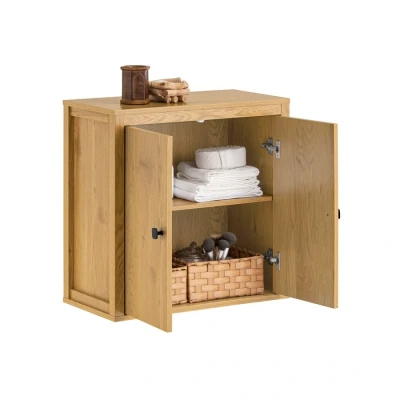 Image of Sobuy Bathroom Wall Cabinet Storage Cabinet,BZR168 SN