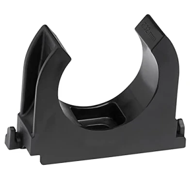 Image of SOMA Plastic Pipe Clip Black 32mm 18 Pack Clamp
