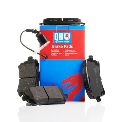 Image of 8660000788, 8660004440 brake pad set QUINTON HAZELL BP1457 incl. wear warning contact with caliper screws VOLKSWAGEN: California T6 Minibus