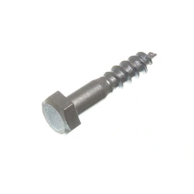 Image of 24 X Hexagon HEX Head Coach Screw BZP ZINC Plated Steel Fixing M8 40MM