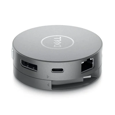 Image of Dell DA310 USB C 7in1 Mobile Adapter, 2x 3.1 Gen 2, 1x HDMI, VGA, DisplayPort, Ethernet