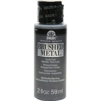 Image of Folkart Acrylic Paint, Grey, 2 oz