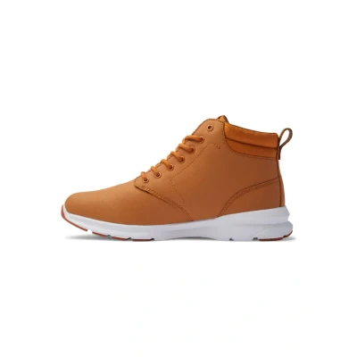 Image of DC Shoes Mason Hightop trainers, Men&#039;s, Size: 7.5, Ttc wheat turkish coffee Leather