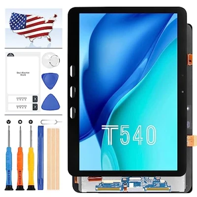 Image of for Samsung Galaxy Tab Active Pro 10.1 T540 Screen Replacement SM T545 T547 LCD Display Touch Digitizer Assembly(Black)