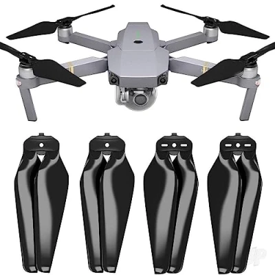 Image of Master Airscrew Stealth Propellers for DJI Mavic Pro &amp; Platinum Black, 4 pcs