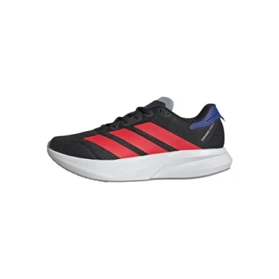 Image of adidas Men&#039;s Duramo Speed 2 Running Shoes, core Black/Lucid red/Team Royal Blue, 4 UK