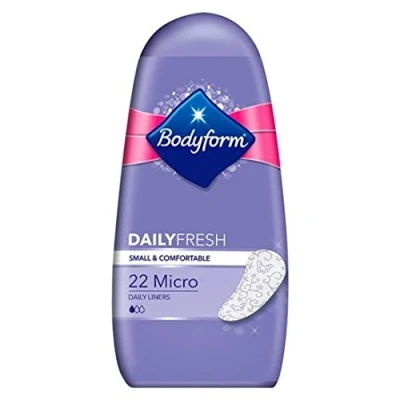 Image of Bodyform Daily Fresh Liners Micro x22