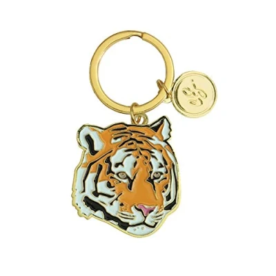 Image of Emily Brooks Enamel Keyring Tiger