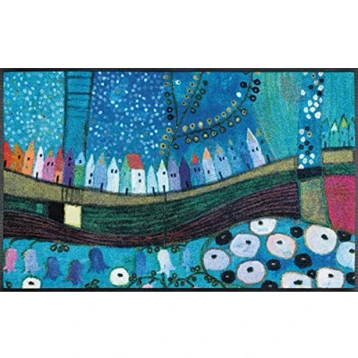 Image of Wash&amp;Dry Door Mat, Acrylic, Multicoloured, 50x75x0.7 cm