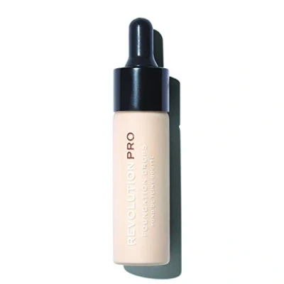 Image of Revolution Beauty London Pro, Foundation Drops, Foundation, F1, 18ml