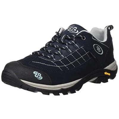 Image of Brütting Men’s Mount Crillon Low Outdoor &amp; Trekking Shoe, Blue (Navy/Grey), 6 UK