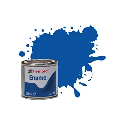 Image of Humbrol AQ0014 Enamel Tinlet No 14 French Blue Gloss