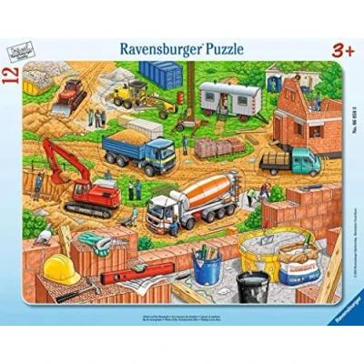 Image of Ravensburger 06058 0 &quot;Work On The Construction Site Puzzle